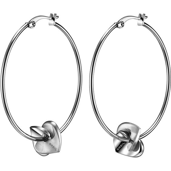 Oiritaly Earrings Woman Breil TJ1495 Beat Flavor Steel